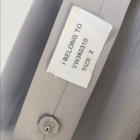 Vera Wang bridesmaid dress in silver - Picture 4 of 6